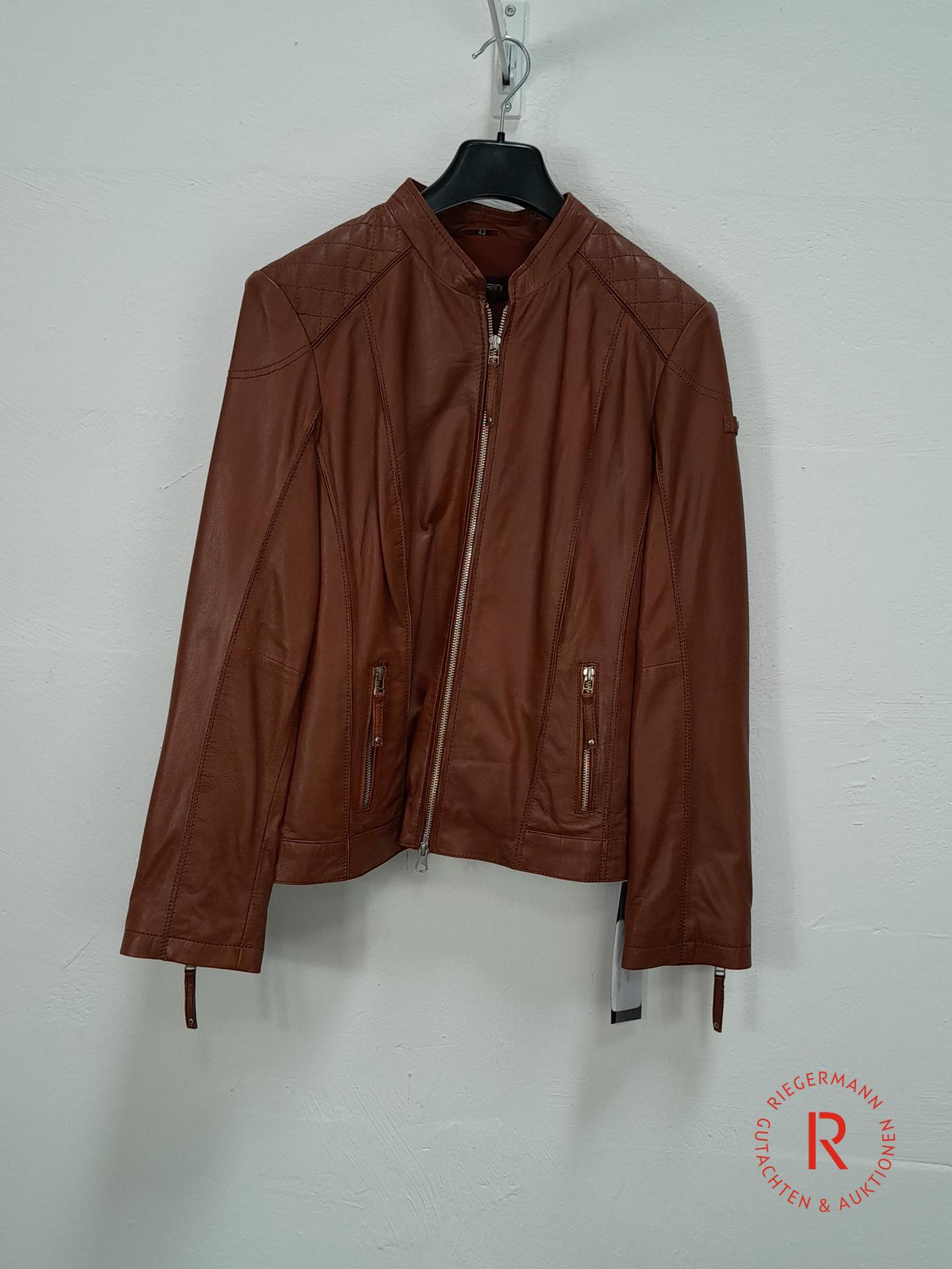 DAMEN LEDERJACKE GRÖSSE 42